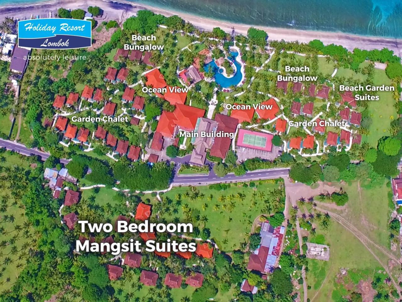 Mangsit Suites By Holiday Resort Lombok Exterior foto
